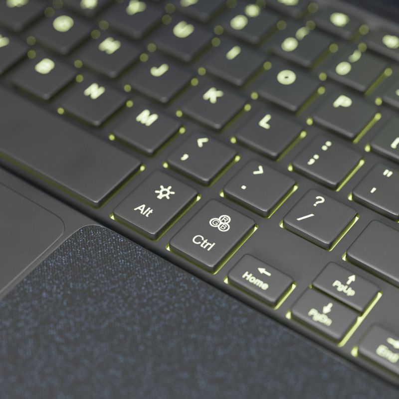 Spello kryt s podsvícenou klávesnicí | Samsung Tab A9+ 11” | CZ | černá | integrovaný stojánek a slot na stylus