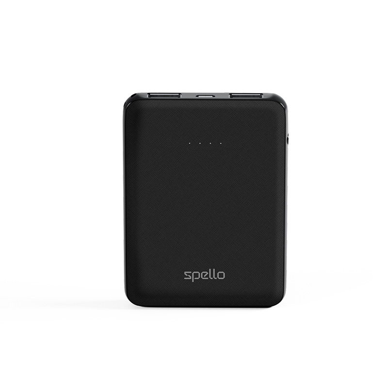 Spello Pocket powerbank - 5000 mAh - čierna