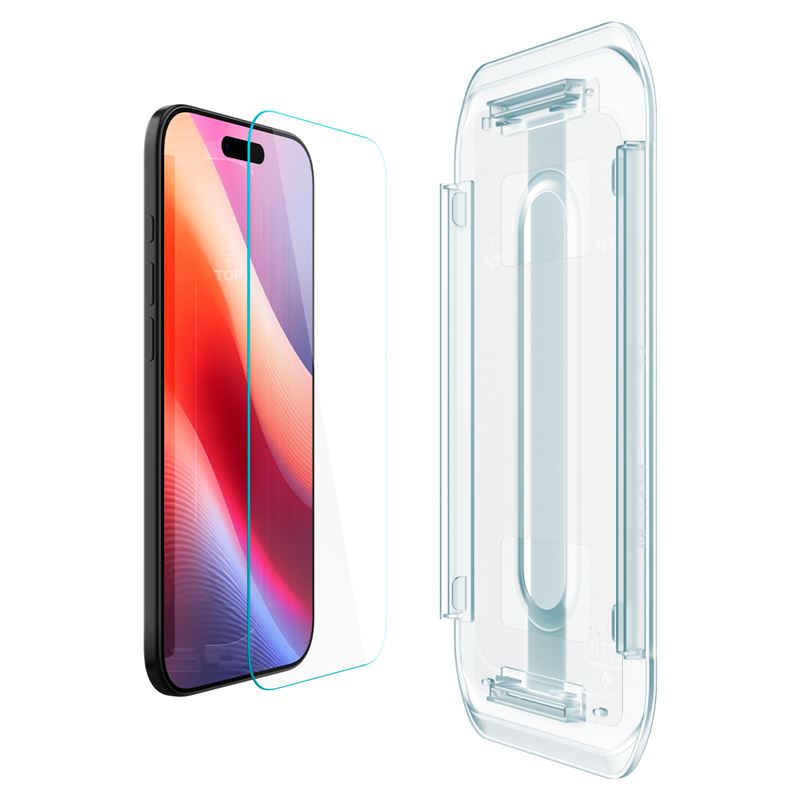 Spigen Glass tR EZ Fit 2 Pack, transparency - iPhone Air