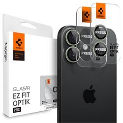 Spigen Glass tR EZ Fit Optik Pro 2 Pack, green - iPhone 17