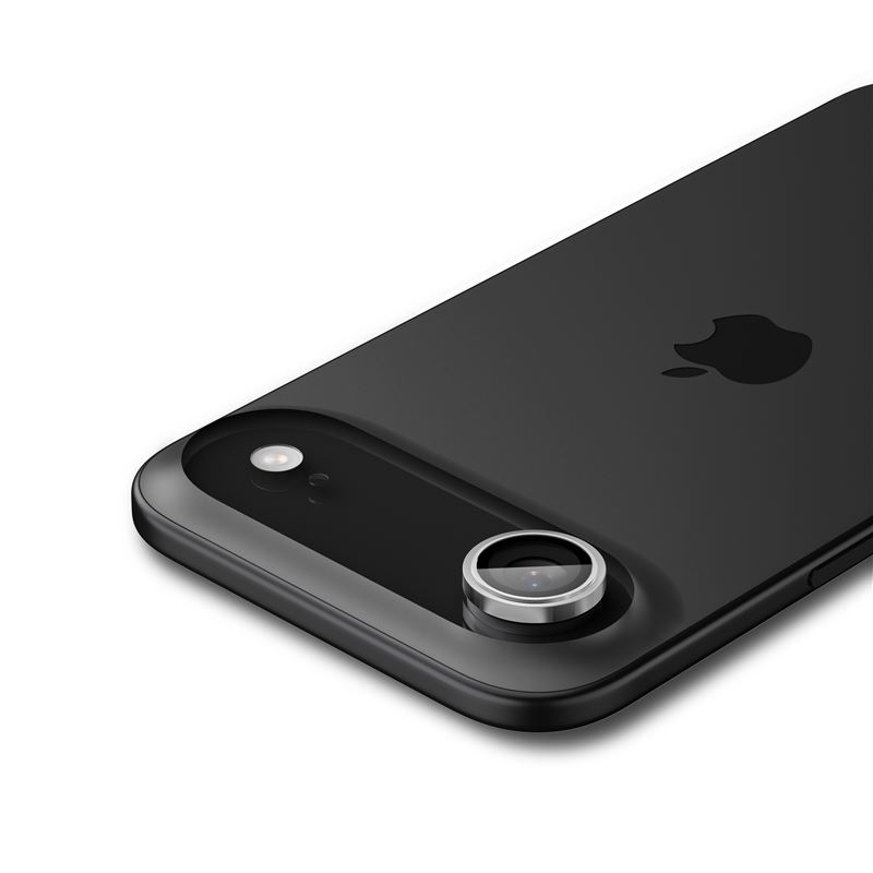 Spigen Glass tR EZ Fit Optik Pro 2 Pack, silver - iPhone Air