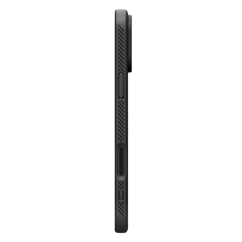 Spigen Liquid Air, matte black - iPhone 17 Pro