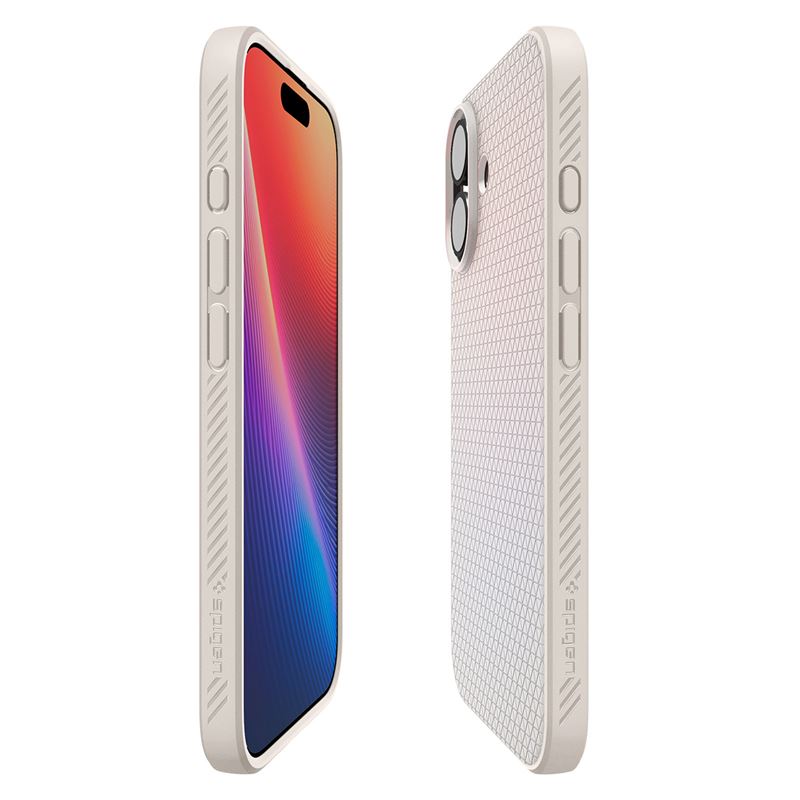 Spigen Liquid Air, natural titanium - iPhone 17