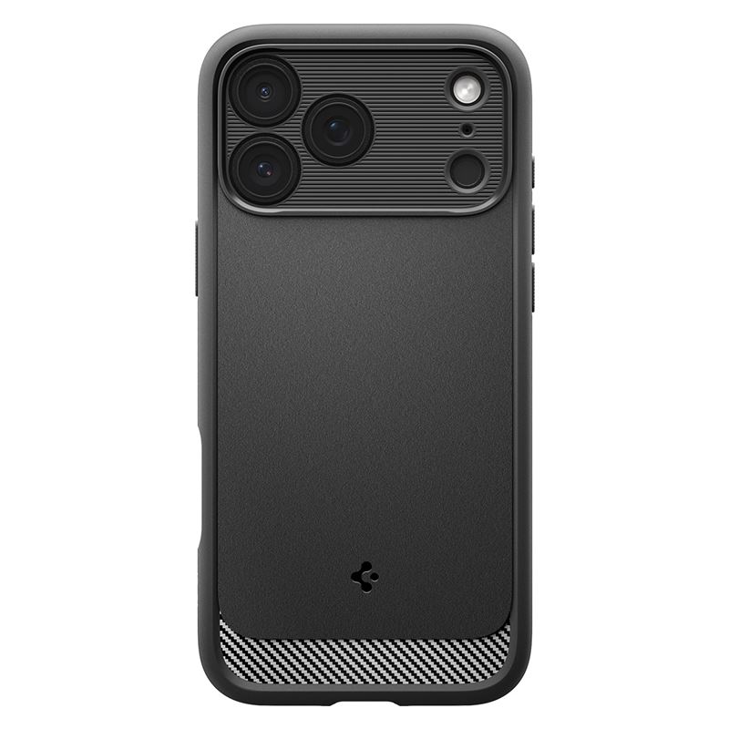 Spigen Rugged Armor MagSafe, matte black - iPhone 17 Pro