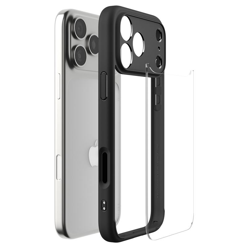 Spigen Ultra Hybrid, matte black - iPhone 17 Pro Max