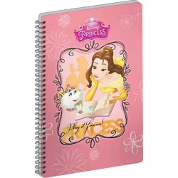 Spirálový blok Princezny – Book, A5, linkovaný