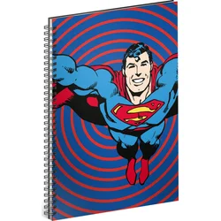 Spirálový blok Superman – Circles, linkovaný, A5