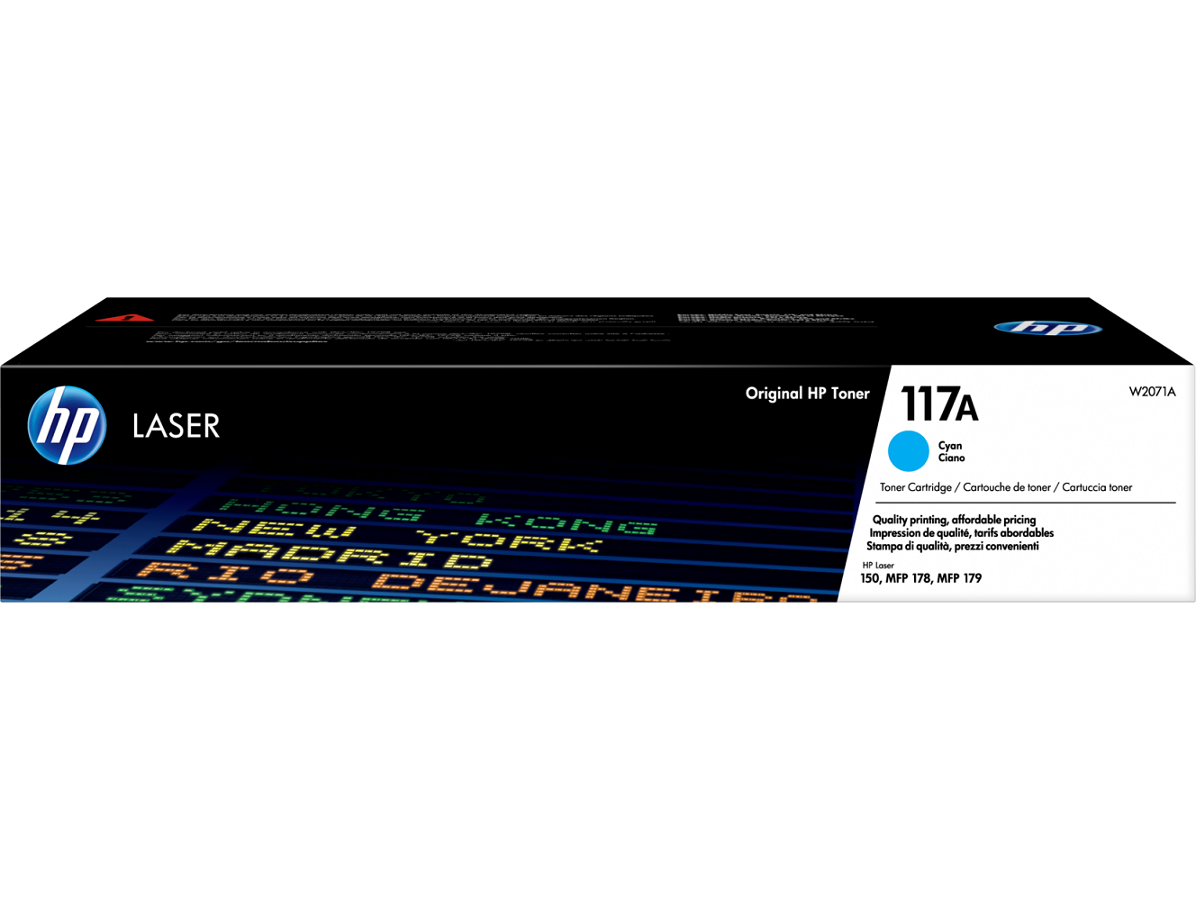 SPL HP 117A Cyan Toner (W2071A) - originální