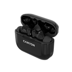 Športové slúchadlá CANYON TWS-3 Bluetooth s mikrofónom, čierne