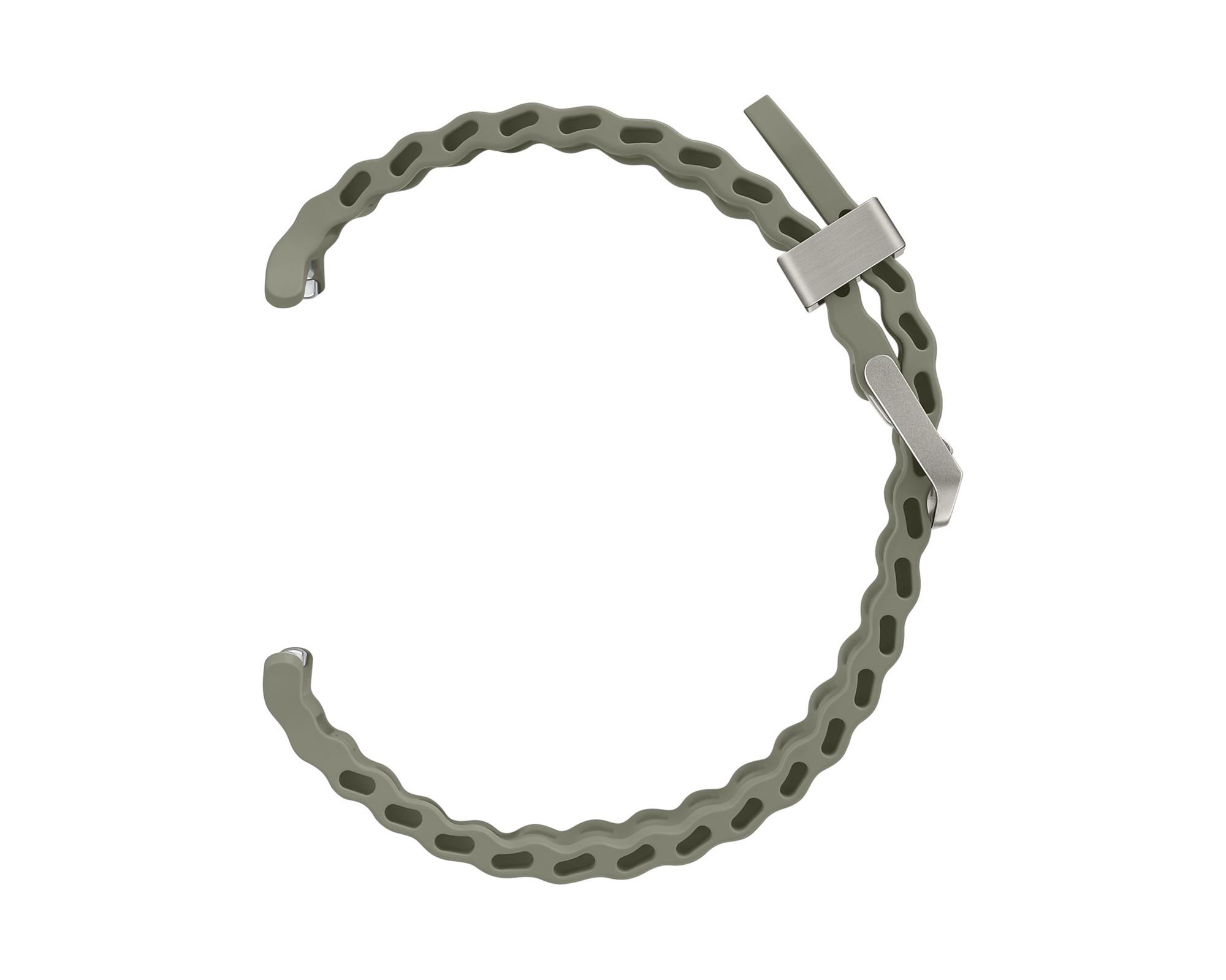 Športový náramok Samsung Marine Band pre hodinky Watch Ultra veľkosti S/M/L zelený
