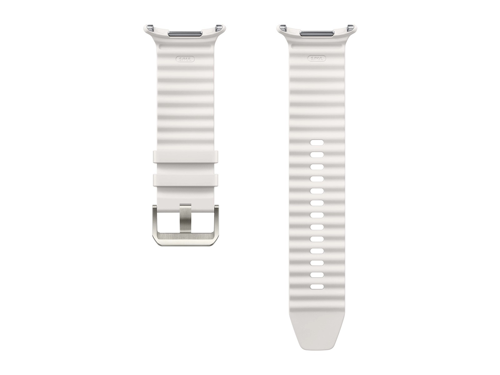 Športový náramok Samsung PeakForm Band pre hodinky Watch Ultra veľkosti S/M/L biely