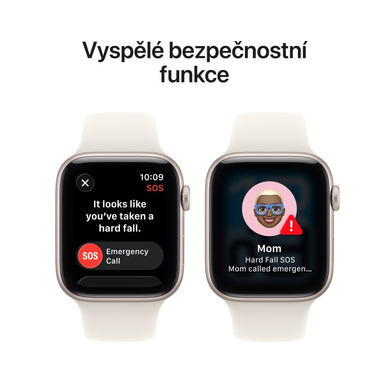 Športový remienok Apple Watch SE 3 GPS 40 mm Starlight - S/M