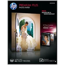 SPP HP Premium Plus Glossy Photo Paper - lesklý, 20 listov 13x18 CR676A