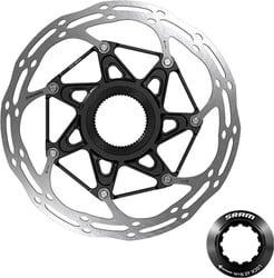 SRAM Centerline 2 Piece CenterLock 140mm čierny zaoblený disk (balenie obsahuje poistný krúžok)