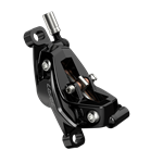 SRAM Level Silver Stealth 4 piestikové kotúčové brzdy, čierne, predné