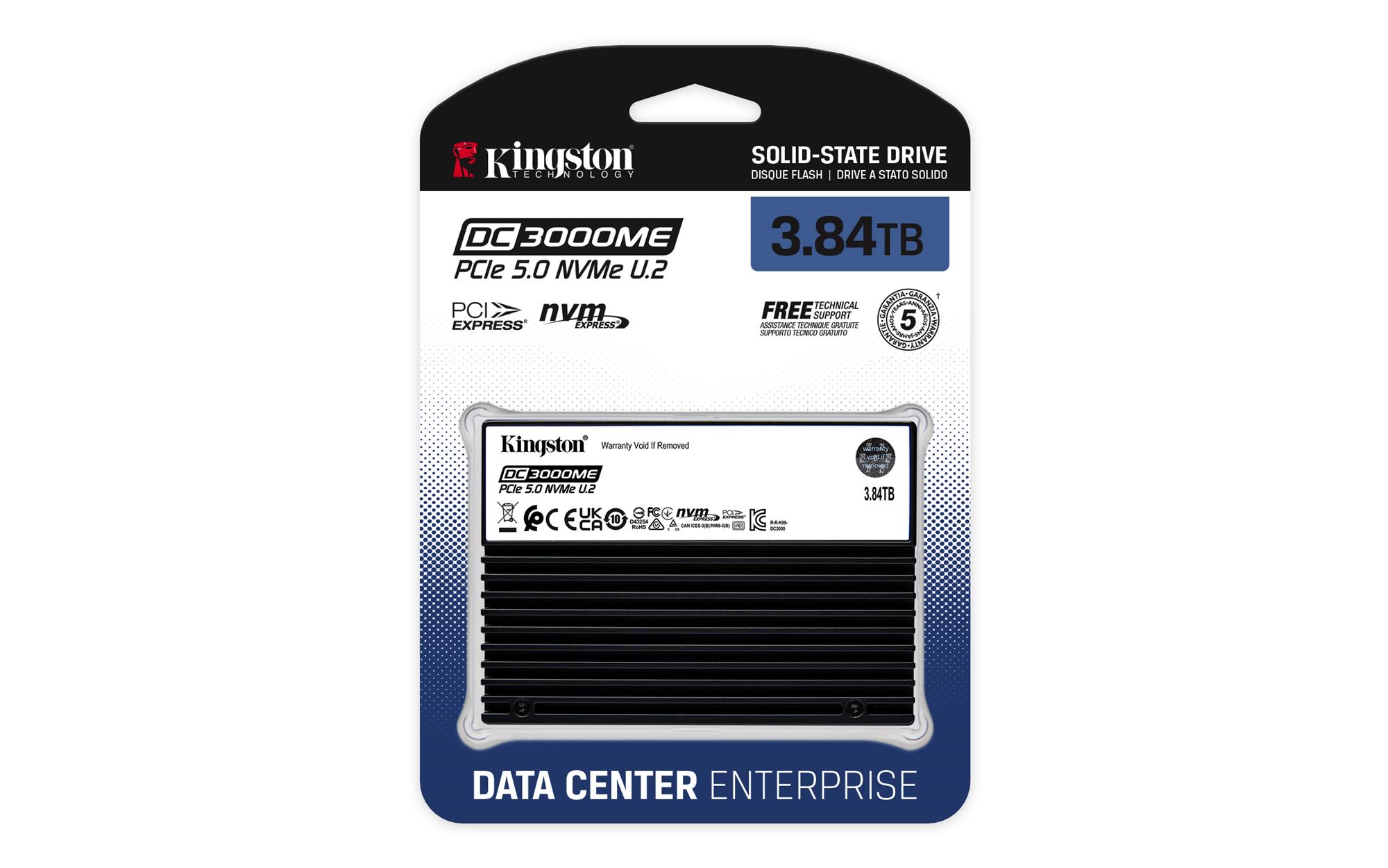SSD disk Kingston DC3000ME 3,84 TB U.2, 2,5"