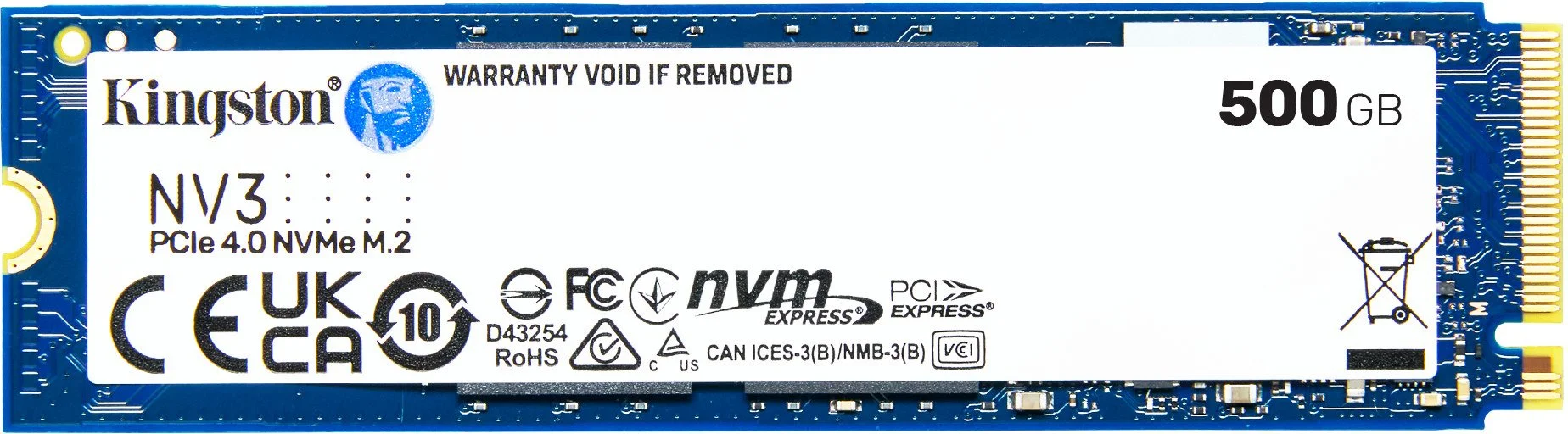 SSD disk Kingston NV3 500 GB NVMe
