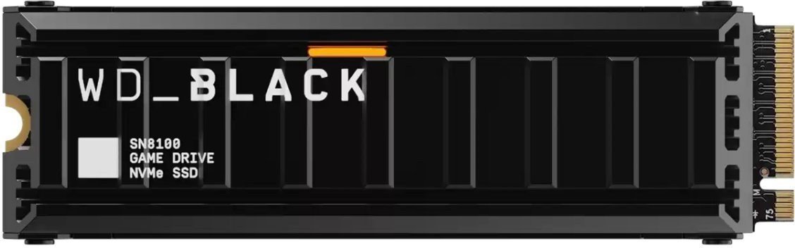 SSD disk WD Black SN8100 2TB NVMe SSD s chladičom