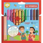 STABILO Fix "Cappi", mix barev, 1mm, 12ks/bal.