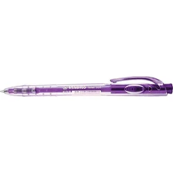 STABILO Kuličkové pero "Liner 308", fialová, 0,3mm, stiskací mechanismus