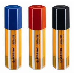 STABILO Liner "Point 88 Big Point Box", 20 farieb, 0,4 mm, v plastovom obale