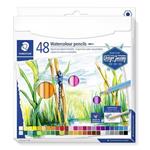 STAEDTLER Akvarelové pastelky "Design Journey", 48 farieb, šesťhranné