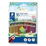 STAEDTLER Barevné pastelky "Noris Colour 185", 36 různých barev, šestihranné 185 CD36