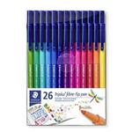 STAEDTLER Fixy, sada "Triplus", 1 mm, 26 různých barev