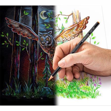 STAEDTLER Pastelky "Design Journey Super Soft", sada 24 farieb, šesťhranné
