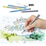 STAEDTLER Štětcové fixy "Design Journey Hand Lettering", 6 barev, sada, oboustranné 61 3001-2