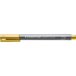STAEDTLER Štětcový fix "Design Journey Metallic Brush", zlatá, 1-6 mm 8321-11