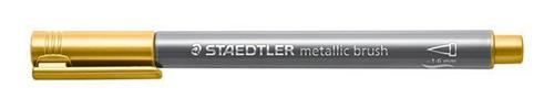 STAEDTLER Štetcový popisovač "Design Journey Metallic Brush", zlatý, 1-6 mm 8321-11