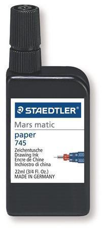 STAEDTLER Technická tuš "Mars Matic", černá, 22ml