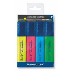 STAEDTLER Zvýrazňovač "Textsurfer classic 364", 4 barvy, 1-5mm