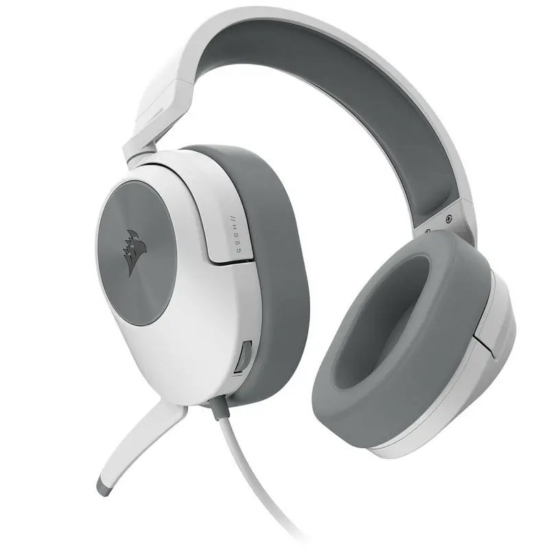 Stereo slúchadlá Corsair HS55, biele