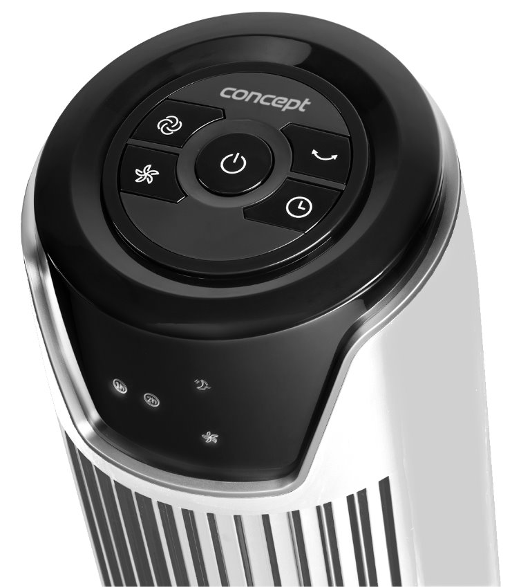 Stĺpový ventilátor Concept VS5100, biely