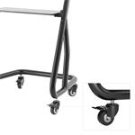 Stojan na televízor Trolley 100", pojazdný, 1000 x 600