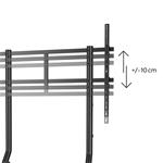 Stojan na televízor Trolley 100", pojazdný, 1000 x 600