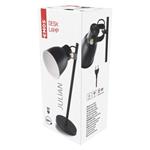 Stolná lampa JULIAN pre žiarovku E27, čierna