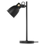 Stolná lampa JULIAN pre žiarovku E27, čierna
