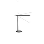 Stolná lampa Tellur Smart Light WiFi s nabíjačkou, čierna