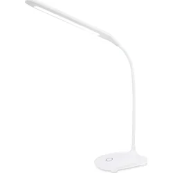 Stolná LED lampa ColorWay CW-DL07FB-W, Flexible 360, biela