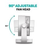 Stolný ventilátor ELDONEX CoolWind BIELA
