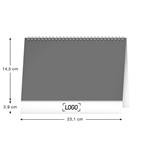 Stolový kalendár Svet motorov - Autá, ktoré sme milovali 2024, 23,1 × 14,5 cm