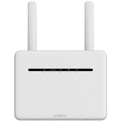 STRONG 4G+ LTE router 1200/ Wi-Fi standard 802.11a/b/g/n/ac/ 1200 Mbit/s/ 2,4GHz a 5GHz/ 4x LAN/ 1x SIM/ bílý