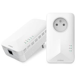 Strong sada 2x Powerline 1000 WF DUO FRV2/ Powerline 1000 Mbit/s/ Wi-Fi 1200 Mbit/s/ 2x LAN/ biela
