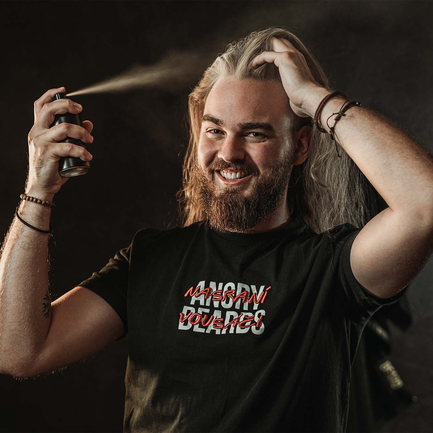 Suchý šampón Angry Beards Jack Saloon 150 ml