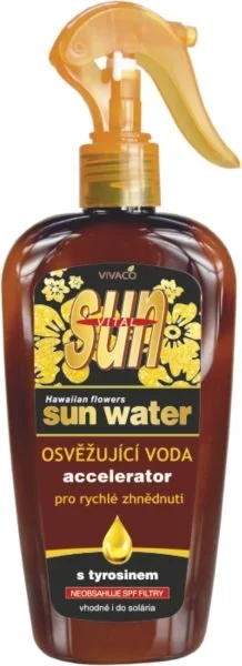 SUN VITAL Sun Water květinová opalovací voda s tyrosinem 300 ml