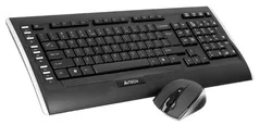 Súprava klávesnice a myši A4tech 9300F, bezdrôtová, CZ/US