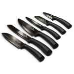 Súprava nepriľnavých nožov BerlingerHaus Black Collection, 6 ks